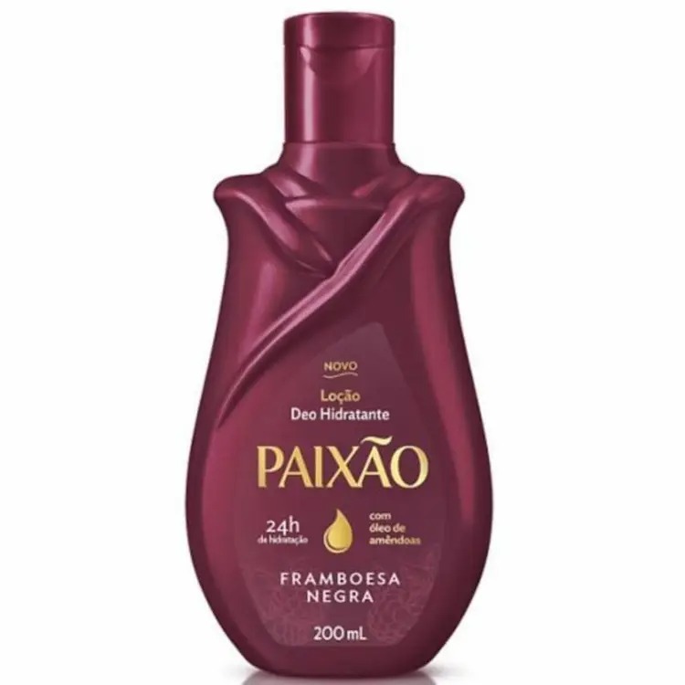 LOCAO DEO HIDRATANTE FRAMBOESA NEGRA- PAIXAO 200ml (cópia)