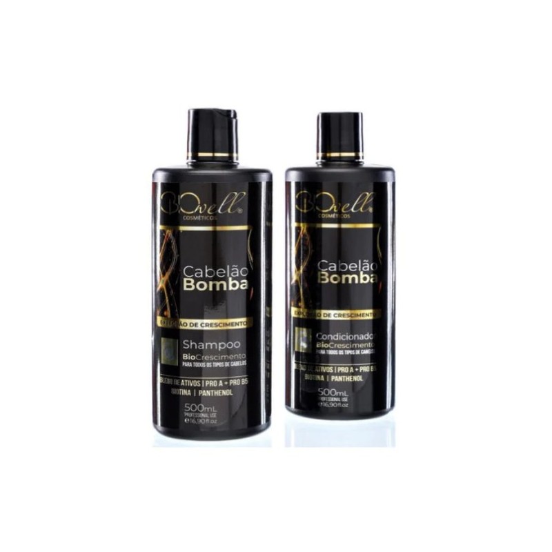 SHAMPOO BIOCRESCIMEMTO-CABELÃO BOMBA -BIOWELL 500ml (cópia)
