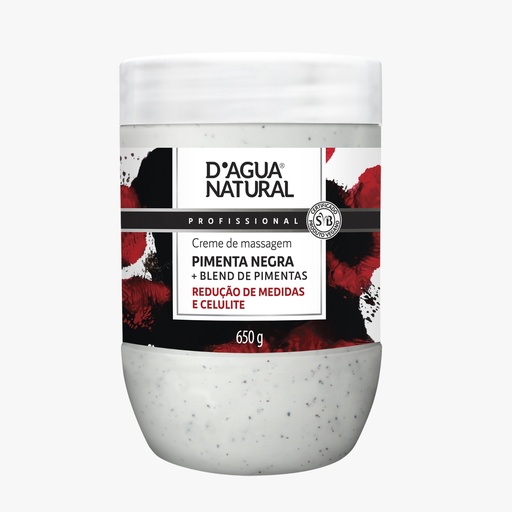 [CREME REDUTOR D'AGUA PIMENTA NEGRA] CREME REDUTOR D'AGUA PIMENTA NEGRA