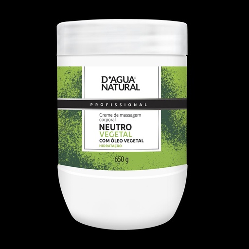 [CREME DE MASSAGEM NEUTRO  COM OLEO VEGETAL] CREME DE MASSAGEM NEUTRO COM OLEO VEGETAL