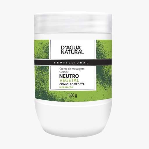 [CREME DE MASSAGEM NEUTRO  COM OLEO VEGETAL] CREME DE MASSAGEM NEUTRO COM OLEO VEGETAL