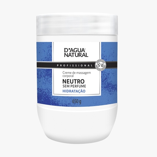 [CREME DE MASSAGEM NEUTRO HIDRATACAO SEM PERFUME] CREME MASSAGEM HIDRATACAO NEUTRO