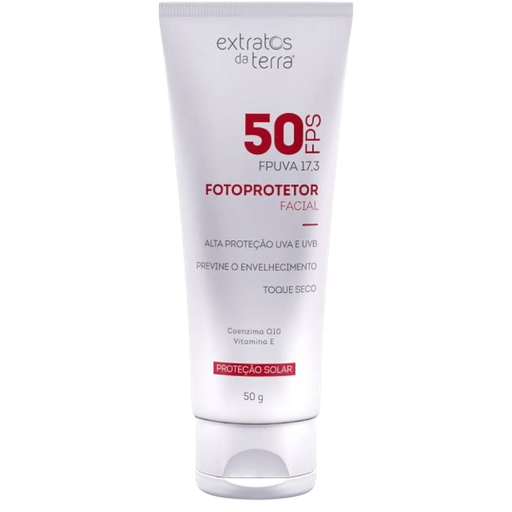 [FOTOPROTETOR FACIAL FPS 50G EXTRATO DA TERRA] FOTOPROTETOR FACIAL FPS 50G EXTRATO DA TERRA